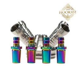 4-x-EDELSTAHL SCHLIFFADAPTER RAINBOW 18/8 4-x-EDELSTAHL SCHLIFFADAPTER RAINBOW 18/8