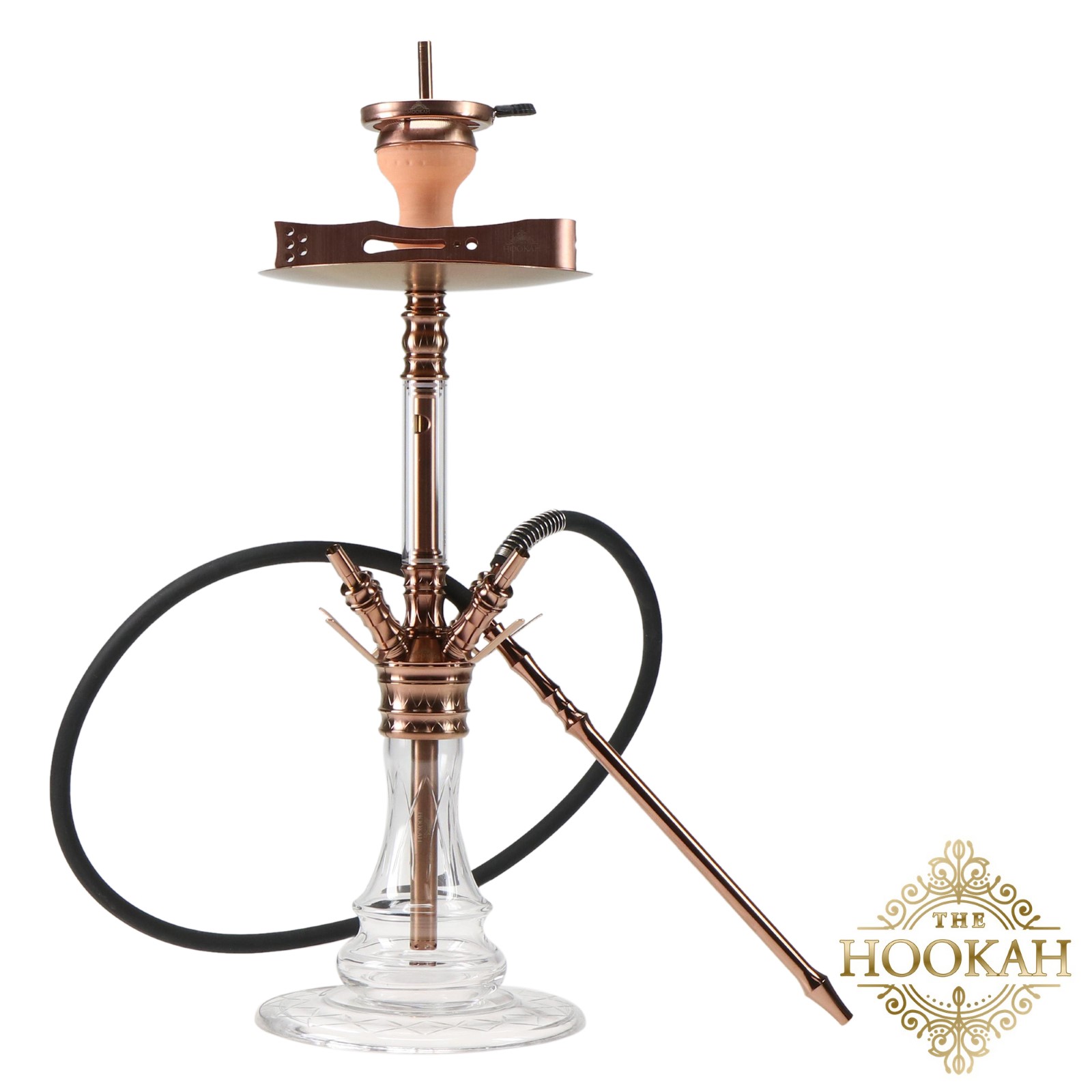 Wasserpfeife Medusa Rosegold