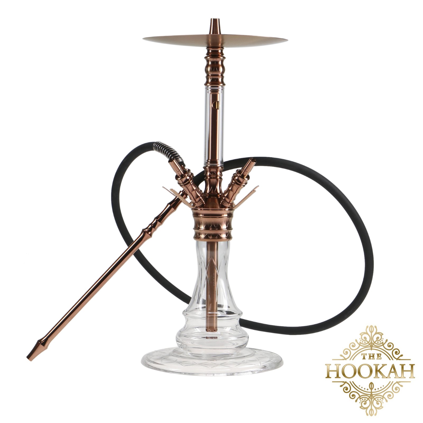 Wasserpfeife Medusa Rosegold