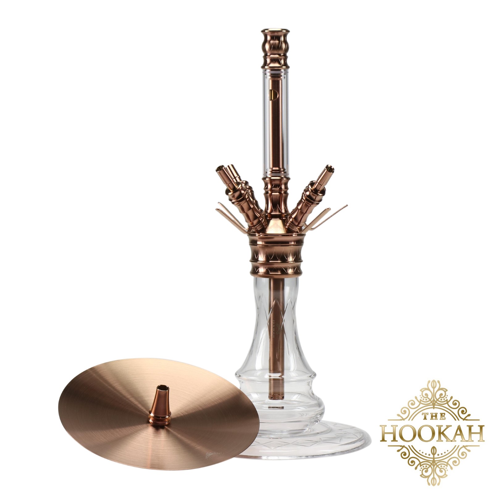 Wasserpfeife Medusa Rosegold