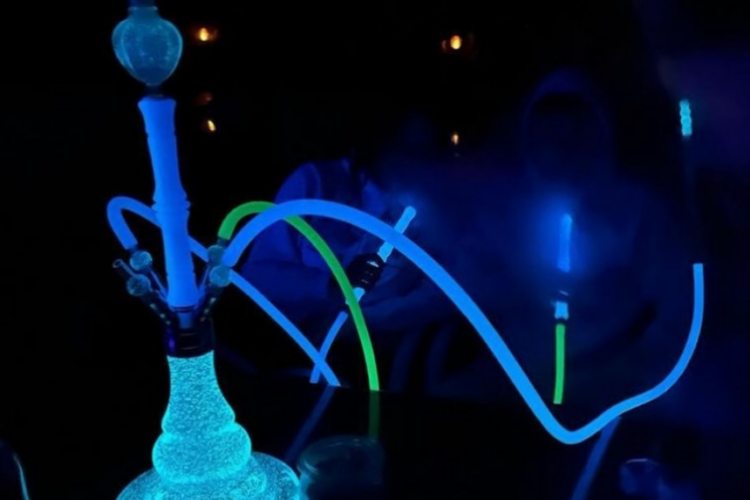 leuchtende shisha